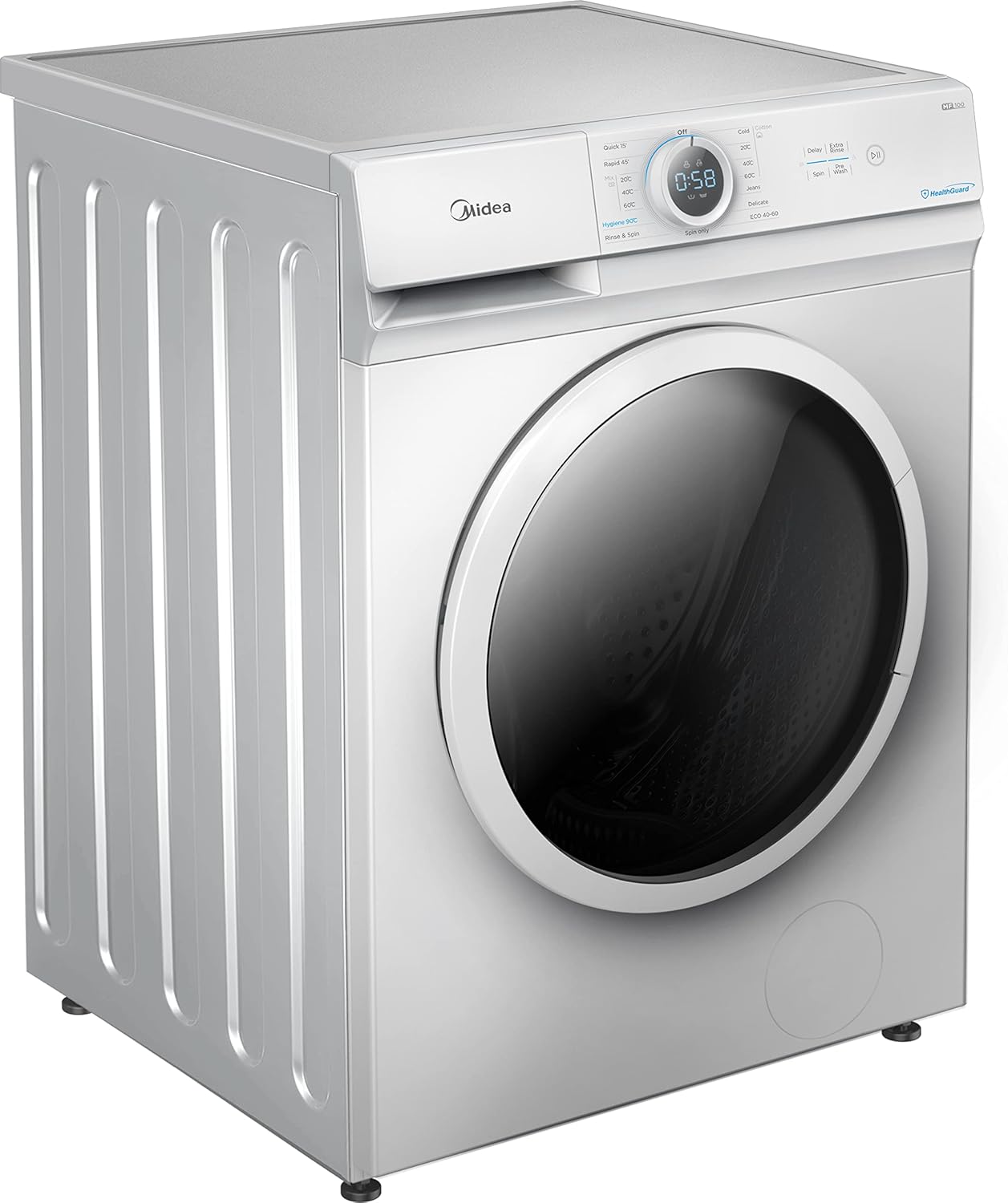 Midea Front Load Washer 7KG 1000RPM Digital White